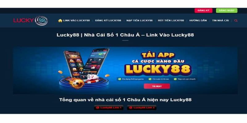 Nhà cái Lucky88 lừa đảo